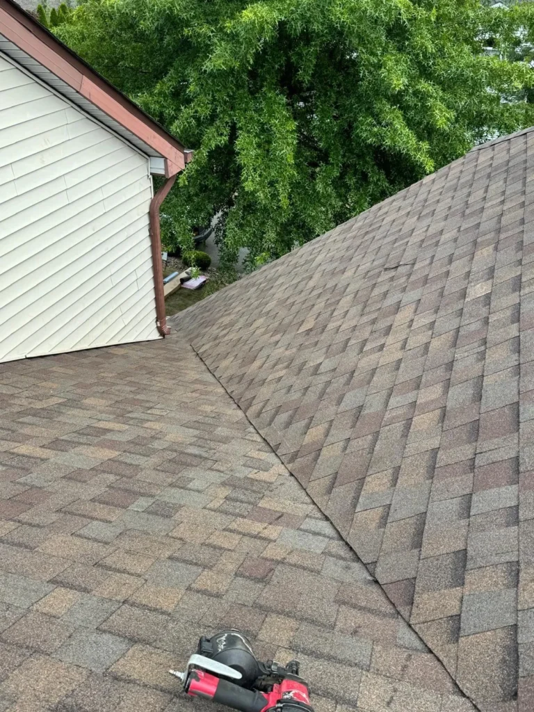 oof tear-off and replacement project